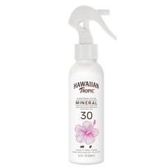 Hawaiian Tropic Skin Nourishing Milk Mineral Sunscreen Spray Lotion SPF 30, 3.4oz | Travel Size Sunscreen Zinc Oxide, Sun Milk, Mineral Sunblock Spray SPF 30, Oxybenzone-Free, 3.4oz