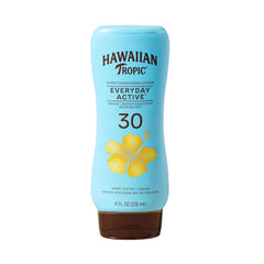 Hawaiian Tropic Island Sport Sunscreen Lotion, Ultra Light, High Performance Protection, SPF 30, Coconut, 8 Oz | Ultra-light, high-performance sunscreen