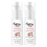 Hawaiian Tropic Skin Nourishing Milk Mineral Sunscreen for Face SPF 30, 1.7oz| Travel Size Face Sunscreen Zinc Oxide, Sun Milk, SPF 30 Mineral Sunblock Lotion, Oxybenzone-Free, 1.7oz (Pack of 2)