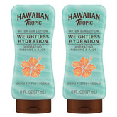 Hawaiian Tropic Weightless Hydration After Sun Lotion, 6 Fl Oz (2 Pack)