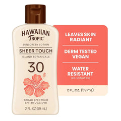 Hawaiian Tropic Sheer Touch Lotion, SPF 30, 2oz (Pack of 12)