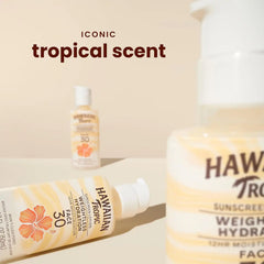 Hawaiian Tropic Weightless Hydration SPF 30 Face Sunscreen, 1.7 Fl Oz