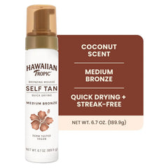 Hawaiian Tropic Express Self Tanner Mousse, 6.7 Oz