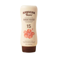 Hawaiian Tropic Sunscreen Sheer Touch Broad Spectrum Sun Care Sunscreen Lotion - SPF 15, 8 Ounce