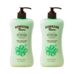 Hawaiian Tropic Lime Coolada After Sun Lotion, 16 Fl Oz (2 Pack)