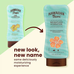 Hawaiian Tropic Weightless Hydration After Sun Lotion, 6 Fl Oz