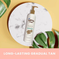 Hawaiian Tropic Sunless Tan Gradual Tanning Lotion, 12.6oz | Gradual Tan Self Tanning Lotion, Sunless Tanner, Hawaiian Tropic Tanning Lotion, 12.6oz (Pack of 2)